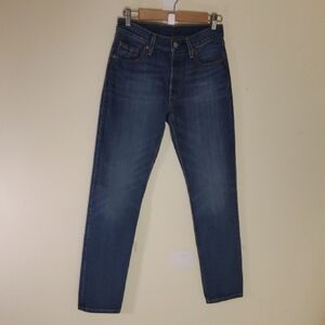 Levi Men's 501 Blue Jeans Size W25 L32